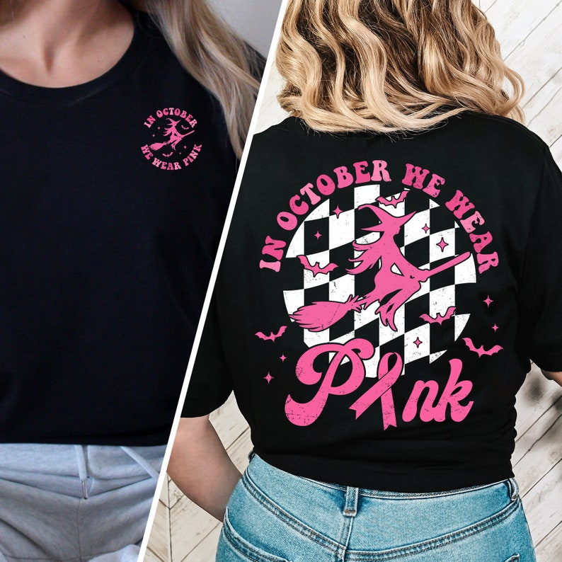 Halloween Breast Cancer T-shirt