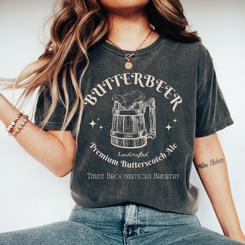 Wizard School Vintage Beer T-shirt