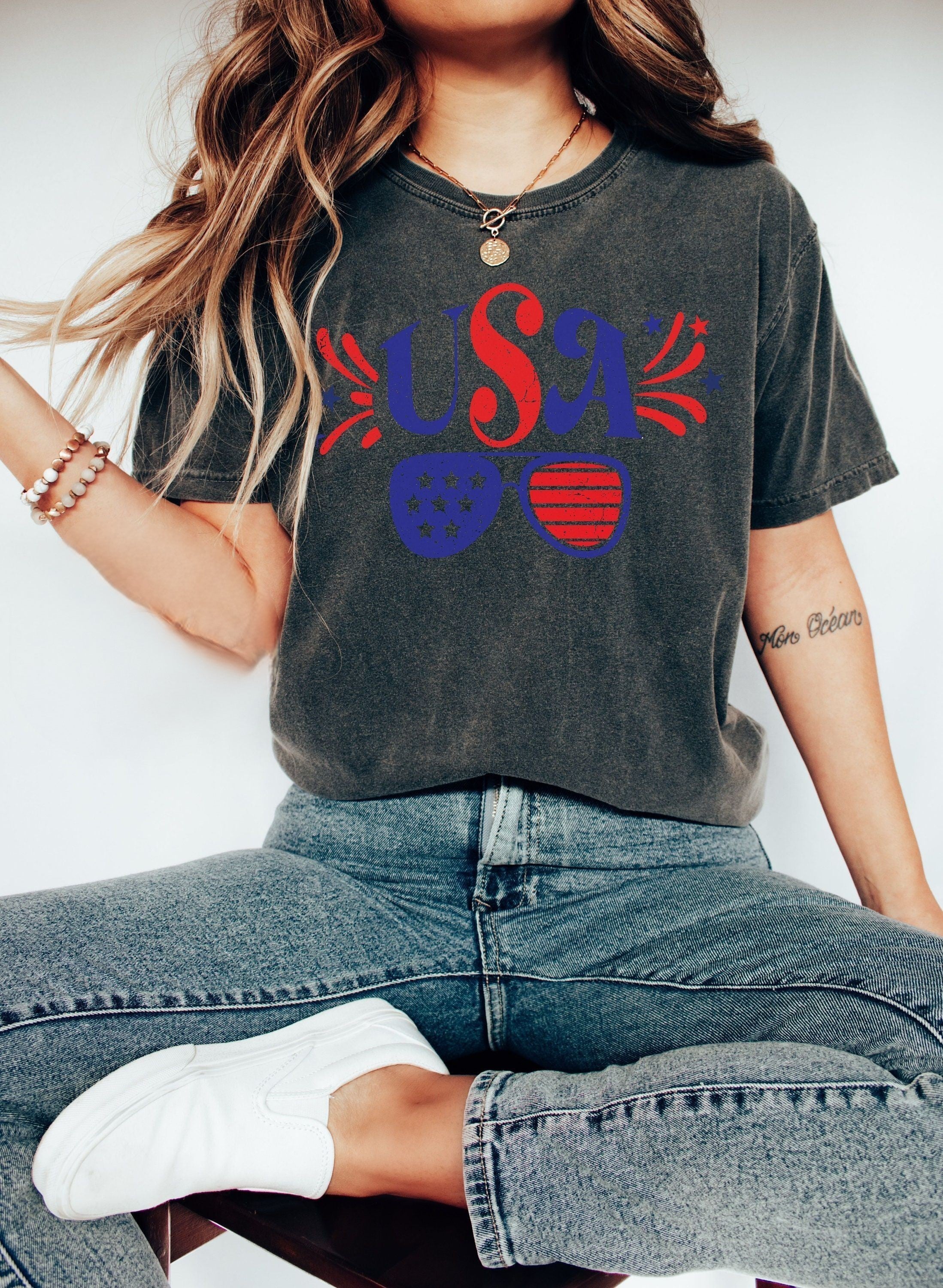 Retro USA Comfort T-shirt